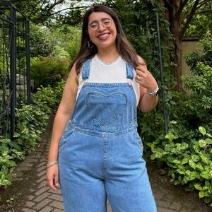 Original Overall Jeans - Light Wash - Heart pocket - Size L